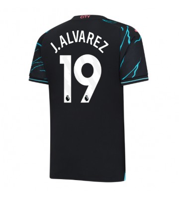 Manchester City Julian Alvarez #19 Koszulka Trzecich 2023-24 Krótki Rękaw